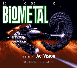 Bio Metal Title Screen